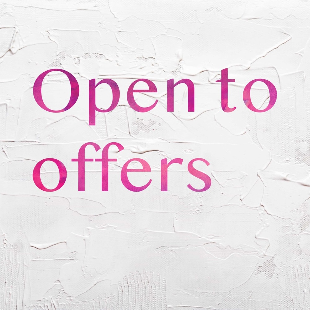 Open to offers!